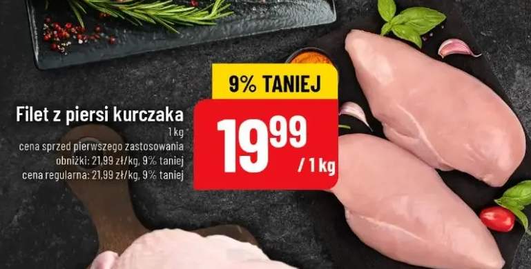 Filet z piersi kurczaka