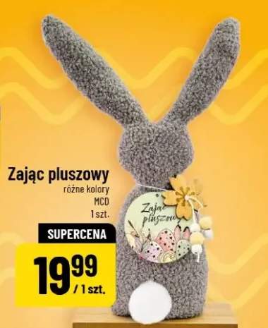 Zając pluszowy różne kolory