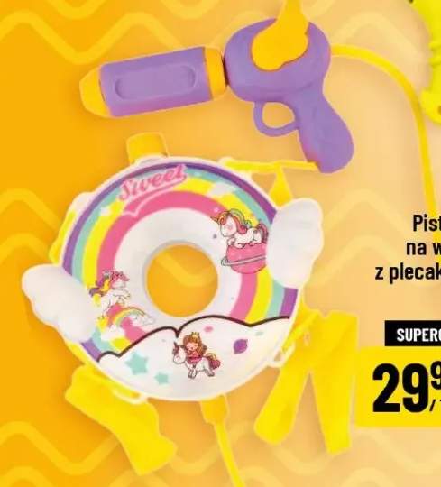 Pistolet na wodę z plecakiem