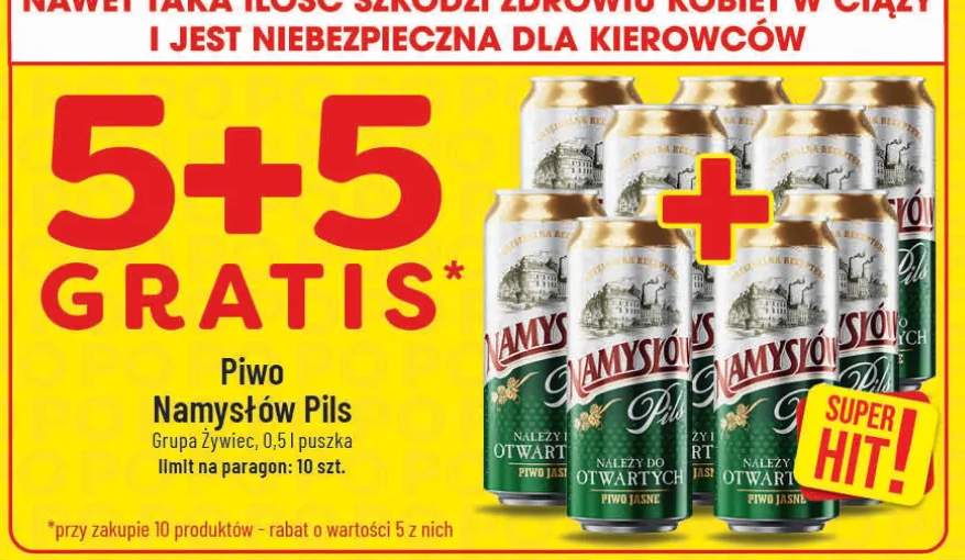 Piwo Namysłów Pils