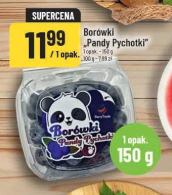 Borówki "Pandy Pychotki"