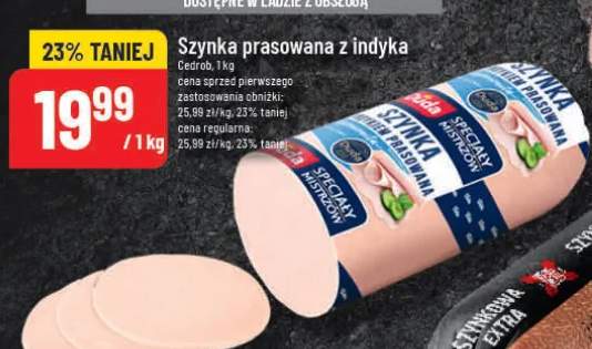 Szynka prasowana z indyka