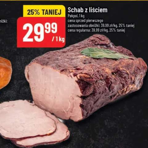 Schab z liściem
