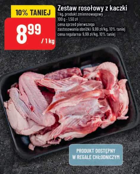 Zestaw rosołowy z kaczki