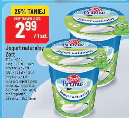 Jogurt naturalny Zott