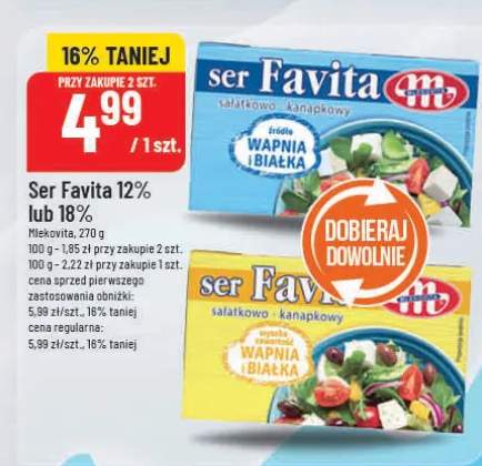 Ser Favita 12% lub 18%