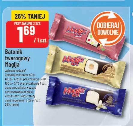 Batonik twarogowy Magija