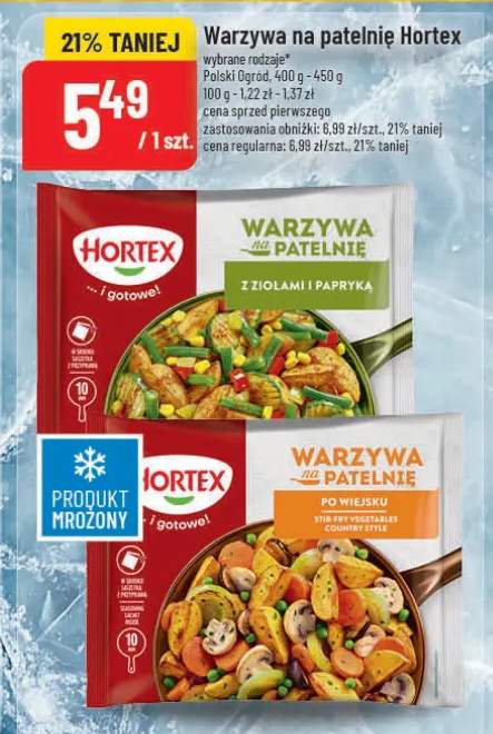 Warzywa na patelnię Hortex po wiejsku
