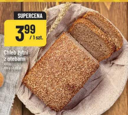 Chleb żytni z otębami