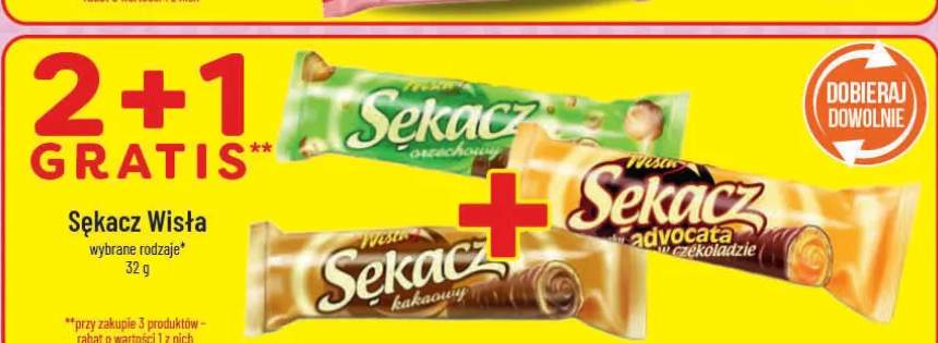 Sękacz Wisła wybrane rodzaje