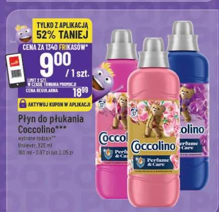 Płyn do płukania Coccolino Perfume różne rodzaje