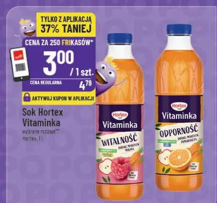 Sok Vitaminka różne rodzaje