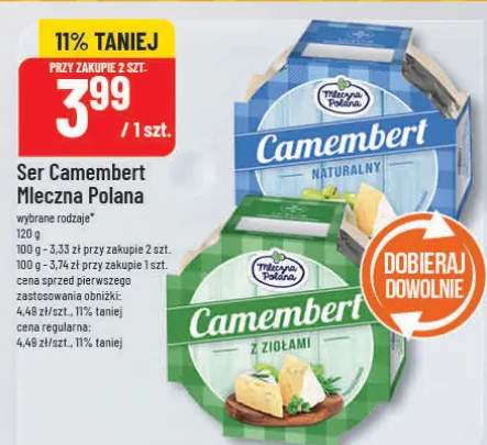 Ser Camembert naturalny