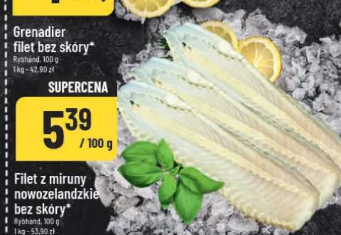 Grenadier filet bez skóry