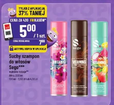 Suchy szampon do włosów