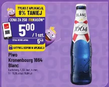 Piwo Kronenbourg 1664 Blanc