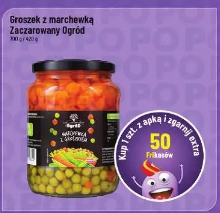 Groszek z marchewką