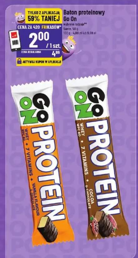 Baton proteinowy Go On