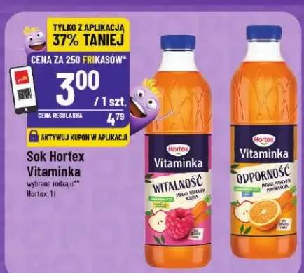 Sok Vitaminka wybrane rodzaje