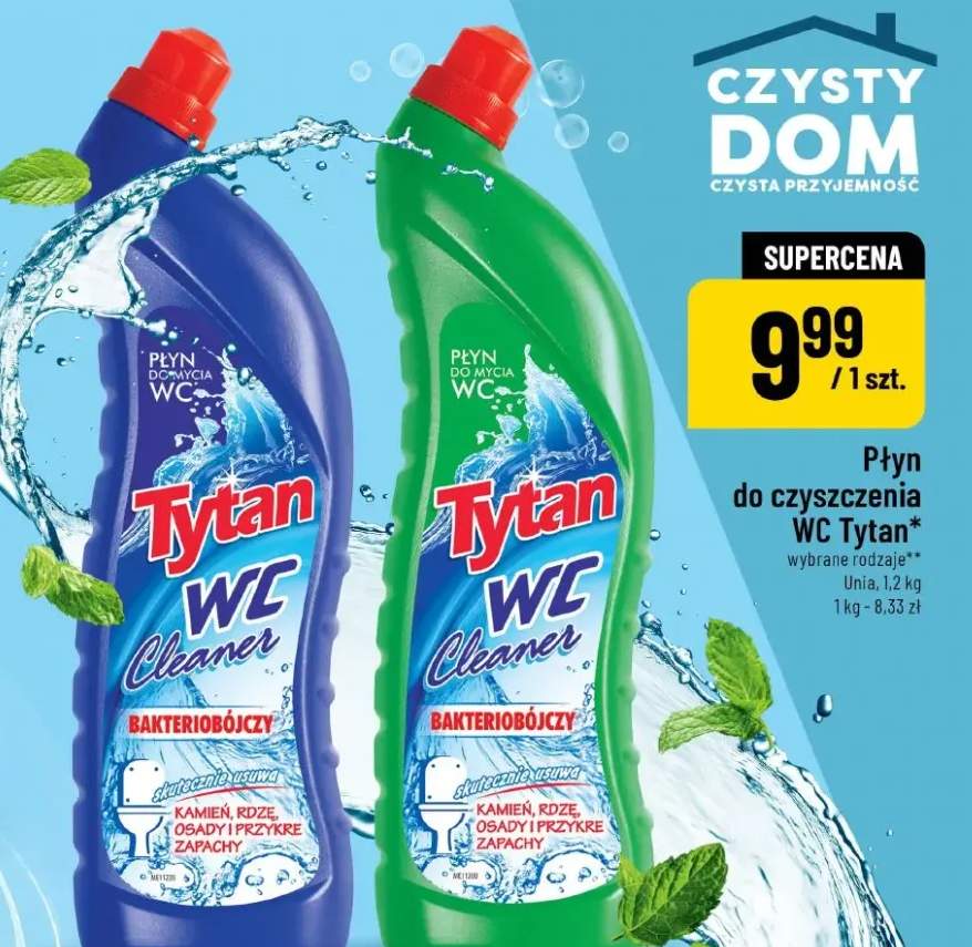 Płyn do czyszczenia WC Cleaner bakteriobójczy