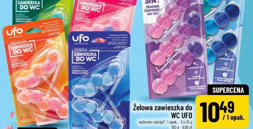 Żelowa zawieszka do WC Bubble Boot 3in1