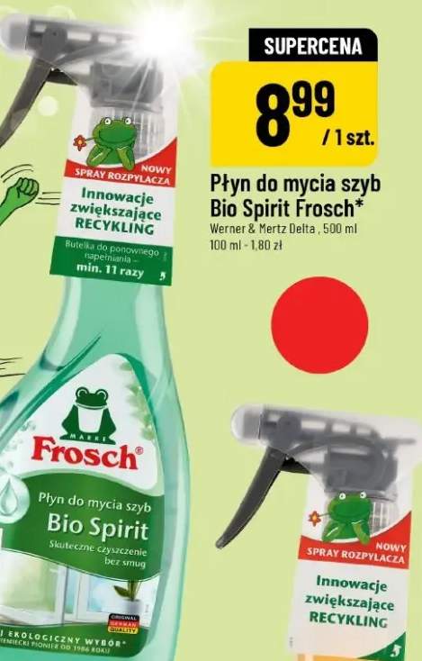 Płyn do mycia szyb Bio Spirit