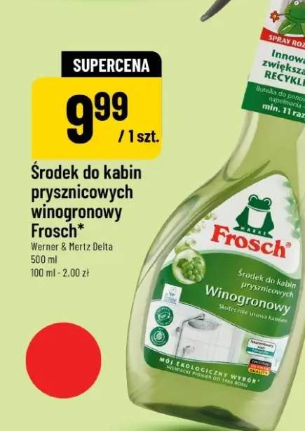 Środek do kabin prysznicowych winogronowy