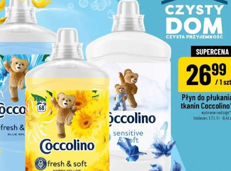 Płyn do płukania tkanin wybrane rodzaje