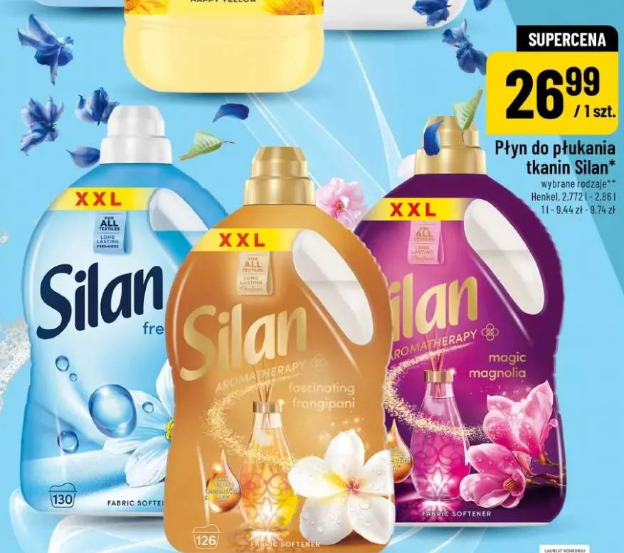 Płyn do płukania tkanin wybrane rodzaje