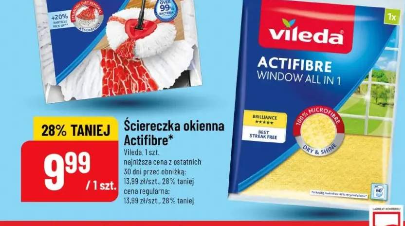 Ściereczka okienna Actifibre