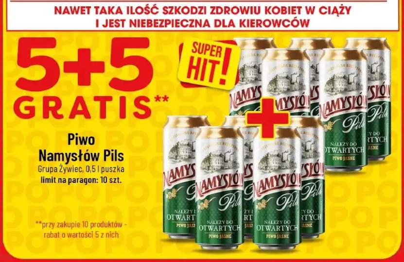 Piwo Namysłów Pils