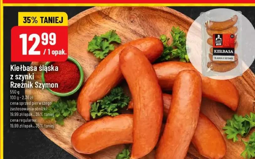 Kiełbasa śląska z szynki