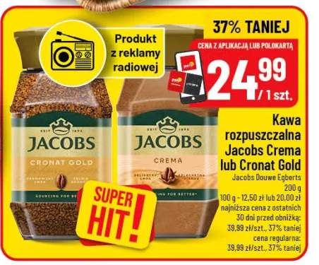 Kawa rozpuszczalna Crema lub Cronat Gold