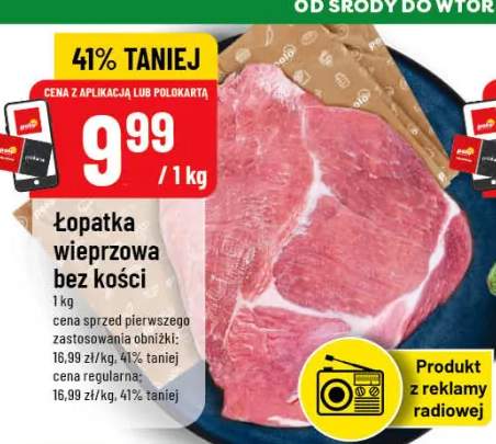 Łopatka wieprzowa bez kości