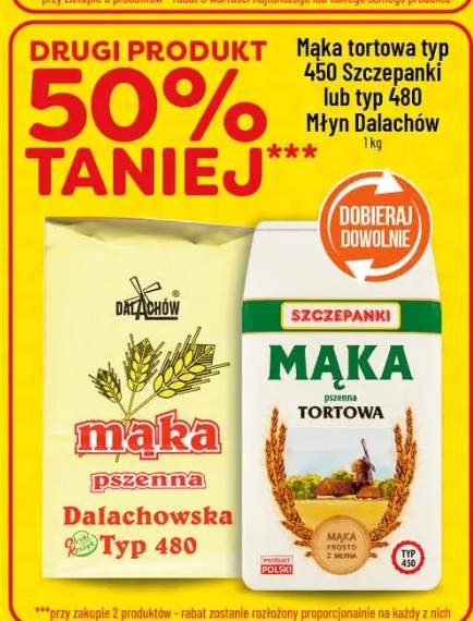 Mąka pszenna Dałachowska typ 480