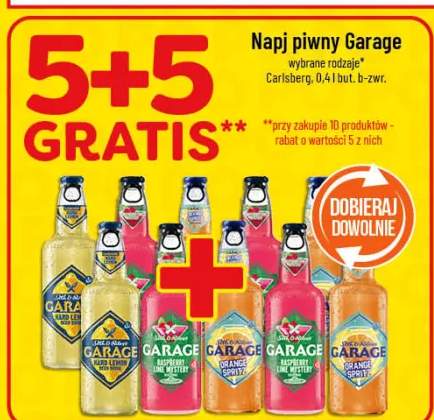 Piwo Garage wybrane rodzaje