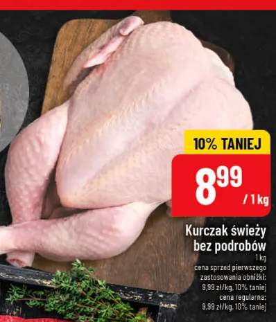 Kurczak świeży bez podrobów