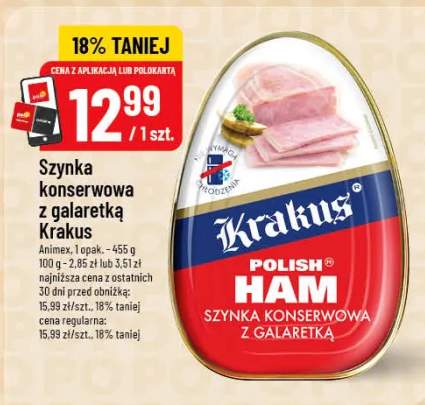 Szynka konserwowa z galaretką