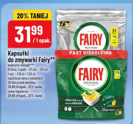 Kapsułki do zmywarki wybrane rodzaje