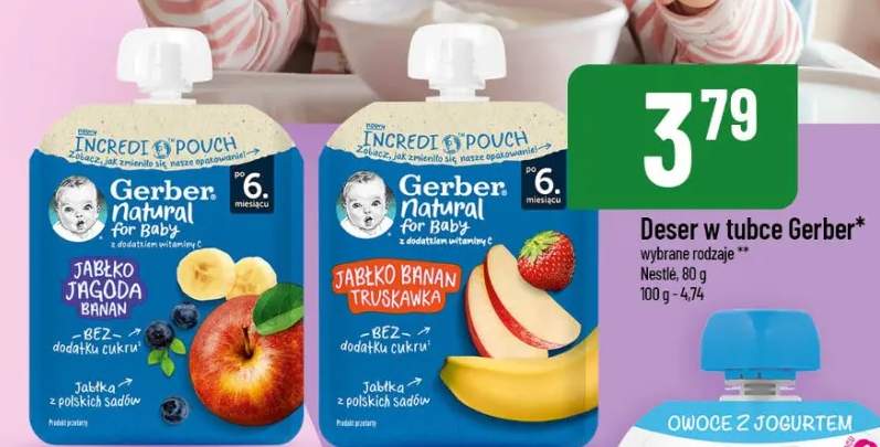 Deser w tubce wybrane rodzaje