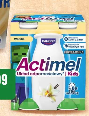 Napój mleczny Actimel Kids wanilia