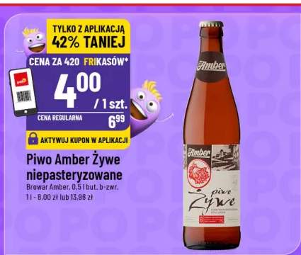 Piwo Żywe niepasteryzowane