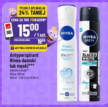 Antyperspirant damski lub męski