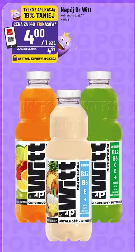 Napój wybrane rodzaje