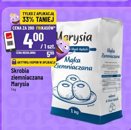 Mąka skrobia ziemniaczana