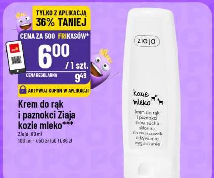 Krem do rąk i paznokci kozie mleko