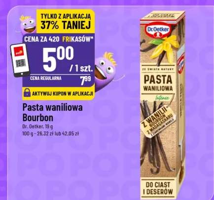 Pasta waniliowa Bourbon