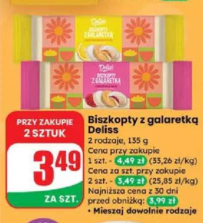 biszkopty z galaretką