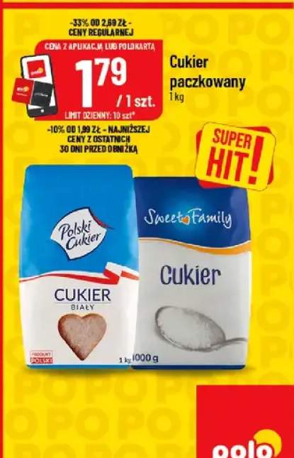 Cukier paczkowany biały