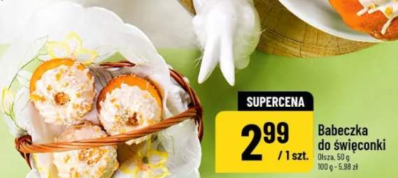 Babeczka do świeconki
